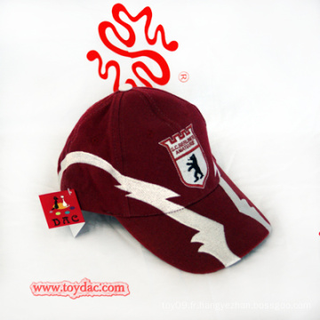 Polyester Peach Skin Sports Logo Bonnet de mode